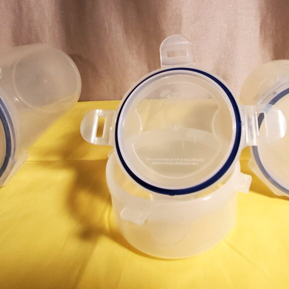 3-piece Lock and Lock Clear storage containers - Picture 4 of 6